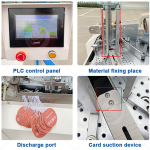 Machine automatique ORME pour nouer les fils des étiquettes volantes, enfileur de cartes, petite machine à ficelle pour étiquettes suspendues - Product Image 4