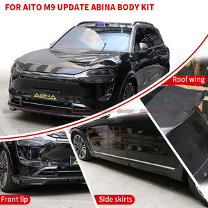 Kit carrosserie en fibre de carbone sèche pour AITo M9 : Lame avant, jupes latérales, extensions d'ailes, aileron de toit, diffuseur arrière, kit carrosserie complet - Product Image 4