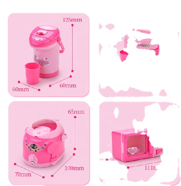 Ролевые игры функциональная работа бытовая техника набор серии кухонный прибор игрушка со звуком и светом