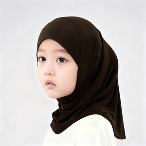 Hijab Elástico para Niñas de 8 a 14 Años, Turbante Infantil, Pañuelo para la Cabeza, Hijab Instantáneo para Niñas, Venta al por Mayor en Malasia para Ramadán - Product Image 3