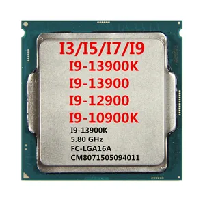 프로세서 i9 13900 13900K 13900KF CPU LGA 13 세대 코어 스페셜 에디션 프로세서 24 코어 32 스레드 i9 13900