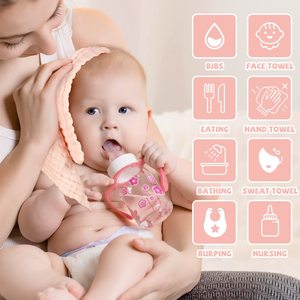 <b>Muslin</b> Washcloths - Soft <b>Face</b> <b>Cloths</b> for Newborn,Wipes, Burp <b>Cloths</b>, Baby Registry As Shower - Product Image 5