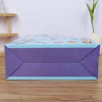 Organisateur de documents pliable en papier recyclé avec lamination mate personnalisée, nouveau design, pour magazines et dossiers de bureau