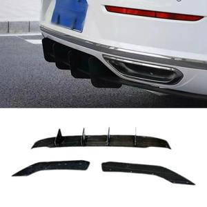 <b>For</b> Volkswagen CC Shooting Brake 2019-2020 <b>Car</b> Rear Bumper Lip Splitter <b>Diffuser</b> Body Kit Bumper Guard Protector Accessories - Product Image 2