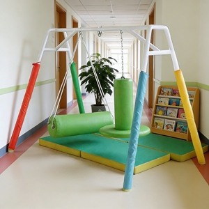 Altalena per Riabilitazione Pediatrica, Strumento Sensoriale per Interni, Attrezzatura per Terapia e Integrazione Multisensoriale per <span class=keywords><strong>Autismo</strong></span> - Product Image 2