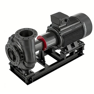 Pompe à eau horizontale à aspiration axiale Grundfos Nk en acier inoxydable 304, monophasée, haute efficacité - Product Image 2