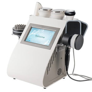 Máquina de belleza adelgazante de escritorio con 7 cabezales para eliminación de grasa retenida, eliminación de celulitis, drenaje linfático y estiramiento de la piel para salón de belleza - Product Image 2