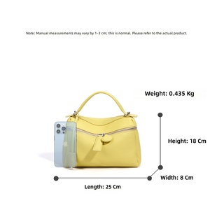 Nuovi Arrivi 2026: Borsa in Vera Pelle per Donne, Elegante Borsetta di Lusso di Alta Gamma con Coperchio per il Pendolarismo - Product Image 6