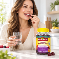 Gummies Probiotiques Prébiotiques Mélange de Fibres Nutrition Quotidienne Complément Alimentaire Fabricant OEM ODM Fournisseur en Gros Marque Privée