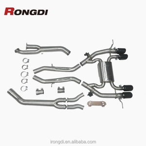 Système d'échappement Catback à soupapes en acier inoxydable RD pour BMW G80 M3 G82 M4 3.0T 2019-2024, système haute performance à haut débit - Product Image 4