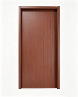 Porte intérieure moderne avec finition WPC et cadre enveloppé, insonorisée, pour chambre à coucher, villa, appartement, projets de décoration intérieure