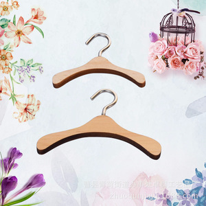 Produttore all'ingrosso in legno massello appendiabiti Kerr <span class=keywords><strong>bambola</strong></span> e per <span class=keywords><strong>Barbie</strong></span> <span class=keywords><strong>bambola</strong></span> asciugamano gancio BJd & Rail - Product Image 1