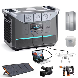 เครื่องกำเนิดไฟฟ้าพลังงานแสงอาทิตย์สำหรับตั้งแคมป์กลางแจ้ง 1000W 1500W 2000W 3000W 5000W  สำรองไฟฉุกเฉินสำหรับบ้าน  สถานีไฟฟ้าพกพา - Product Image 1