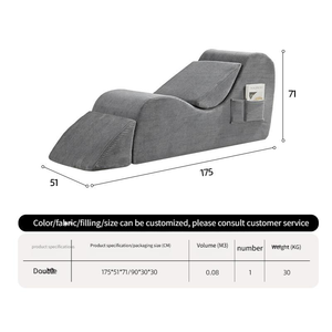 Sillones de Yoga para Adultos, Sillón Ergonómico con Cojín Lumbar y Otomana, Perfecto para Estiramiento y Relajación - Product Image 6
