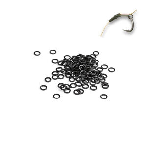 Karper Terminal Tackle Matzwarte Smidse Ronde Rig Ringen <span class=keywords><strong>Micro</strong></span> Ring Voor Karper <span class=keywords><strong>Rigs</strong></span> - Product Image 2