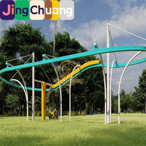 Novedad en Internet: Cuerda deslizante Pit Swing para interacción entre padres e hijos, equipo de juegos sin motor para deslizamiento humano. - Product Image 1