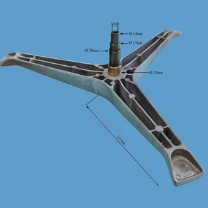 Mejor Producto Original, Número DC97-00124, Eje Manual de Aluminio para Lavadora, Trípode de 78 mm de Altura, Duradero y de Alta Calidad para <span class=keywords><strong>LG</strong></span> - Product Image 1