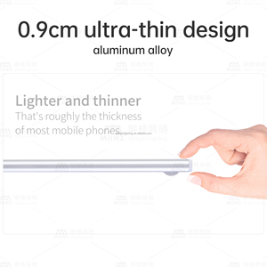 Đèn không dây dưới tủ có cảm biến chuyển động có thể sạc lại bằng USB cho tủ đựng thức ăn trong nhà bếp Tự động bật khi mở cửa - Product Image 4