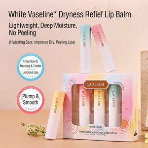 Kit de soin des lèvres nourrissant et hydratant à la marque privée avec vitamine E et minéraux, <span class=keywords><strong>baume</strong></span> à lèvres hydratant anti-fissures - Product Image 2