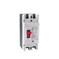 Disjoncteur à boîtier moulé 63A-125A LWM1-125/LWM1-150, interrupteur de batterie solaire 2P DC MCCB 20kA 50/60Hz pour équipement électronique