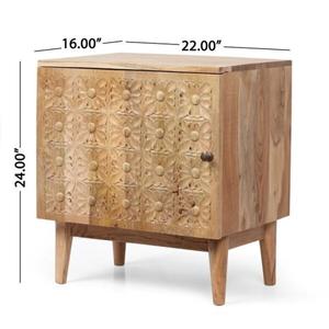Mesita de noche de madera maciza de diseñador Strada de alta calidad, la mejor colección para muebles para el hogar, precio al por mayor a granel para sala de estar - Product Image 6