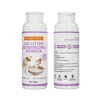Poudre désodorisante écologique pour litière de chat (200g) – Type adsorption, spécialement formulée pour les foyers multi-chats, élimination puissante des odeurs