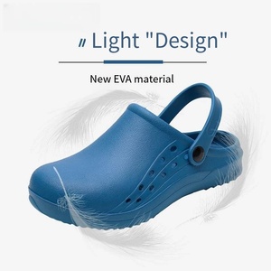 Logo personalizzabile ospedale EVA Clogs <span class=keywords><strong>scarpe</strong></span> da lavoro antiscivolo impermeabili <span class=keywords><strong>per</strong></span> le donne/gli uomini <span class=keywords><strong>per</strong></span> medico medico medico estate primavera - Product Image 6