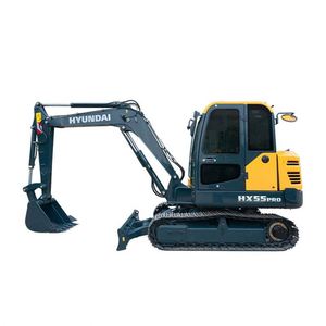 รถขุดไฮดรอลิกฮุนได HX55PRO รุ่นใหม่ ปี 2025 จากเกาหลี สำหรับงานก่อสร้าง - Product Image 4