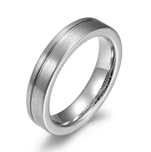 Gentdes Jewelry Wholesale Jewelry Plated Wedding Band Tungsten Carbide Rings For Women Men