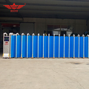Automatic <b>Retractable</b> Entry Driveway <b>Gate</b> for Apartment Courtyard Hotel Hospital Warehouse School with Seal Plate - Product Image 3
