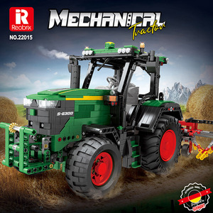 Zhenzhuan 22015 – blocs de construction de tracteur télécommandé, 1664 pièces, jouet éducatif pour garçons de 8 à 13 ans - Product Image 5