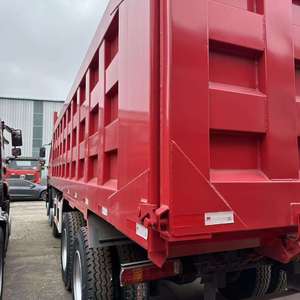 รถบรรทุกดิน SINOTRUK HOWO 8x4 371 แรงม้า มือสอง สำหรับงานเหมืองและก่อสร้าง ขนส่งทรายและดิน - Product Image 5