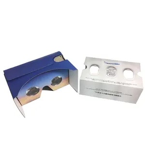 2024 Trend Present 3d Glasses Virtual Reality Cardboard Good Price Custom Logo Personalized VR Cardboard