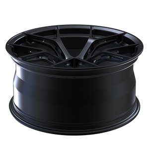 ล้อแม็กซ์สีดำแบบกำหนดเอง ขนาด 22x10 และ 22x12 สำหรับรถปอร์เช่ พานาเมร่า จีทีเอส ปี <span class=keywords><strong>2022</strong></span> - Product Image 4