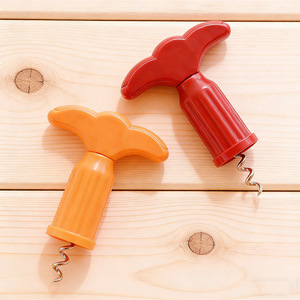 Corkscrew <b>Bottle</b> Opener Portable Multi Function Red Orange Color For Wine Beer Home Use - Product Image 3