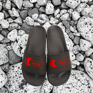 Factory Wholesale Ladies' Summer PVC Outsole <b>Flip</b> <b>Flops</b> Waterproof Flat Femme Slides Slippers Shoes Anti-Slippery EVA Insole - Product Image 3