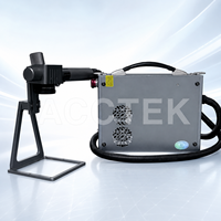 Mesin Pembersih Laser Serat Pulsa Portabel 100W 200W 300W Baru untuk Menghilangkan Noda Cat, Minyak, Karat pada Kayu, Logam, dan Akrilik