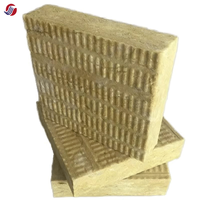 Vente en gros usine : Panneau de laine de roche de basalte, carré, moderne, 80 kg/m³, 50 mm, 100 mm, isolation murale extérieure, ignifuge