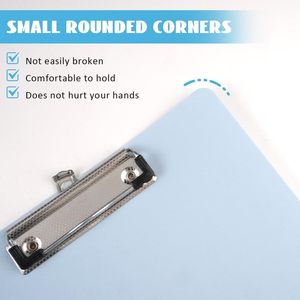 4 Clip nhựa kích thước A4, thích hợp cho các trường học, văn phòng và bệnh viện, bền cho sinh viên, giáo viên, bác sĩ và y tá. - Product Image 3