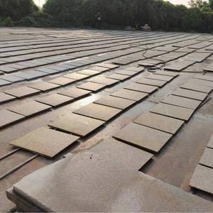 Venda Direta de Fábrica Granito Indiano Vermelho com Acabamento Antigo em Ouro Amarelo e Mármore Branco - Product Image 4