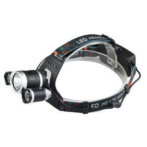 Ngoài trời không thấm nước 3000 lumen công suất cao có thể sạc lại 18650 pin Powered 3 XML T6 LED Đèn pha - Product Image 2