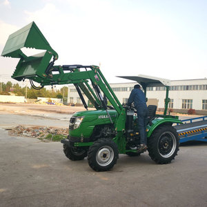 Farming Tractor 50 HP 4 4WD FARM TRACTOR Energy & Mining with Front Loader and Backhoe Ce