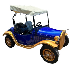 Auto Eléctrico Vintage Barato 2024, 2 Plazas, Auto Clásico Retro de Alta Calidad, Mini Auto Romántico en Venta, Vehículo Turístico - Product Image 1