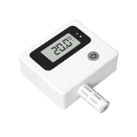 Capteur de température et d'humidité industriel KKM S6 BLE 5.0 IoT, enregistreur de données 40 000 enregistrements, protocole IBeacon/Eddystone, batterie au lithium