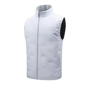 Gilet à air Automne et hiver Combinaison de moto Imperméable Coupe-vent Chaud Mode <span class=keywords><strong>Gonflable</strong></span> <span class=keywords><strong>Veste</strong></span> de maillot de corps sans manches - Product Image 4