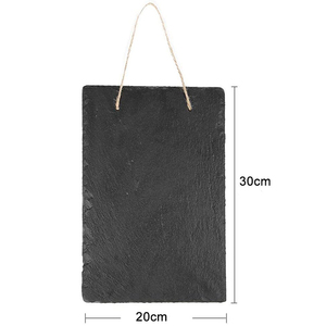 Panneaux de porte d'<span class=keywords><strong>extérieur</strong></span> personnalisés en <span class=keywords><strong>ardoise</strong></span> noire, vierges, résistants à l'érosion acide, avec finition à surface fendue - Product Image 4