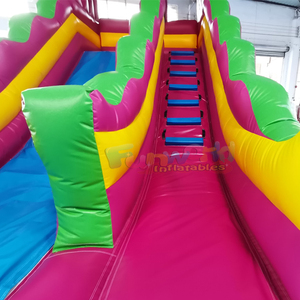 Commercial grade pvc kids water <b>slide</b> inflatable tobogan acuatico hinchable party bounce house and <b>pool</b> - Product Image 5