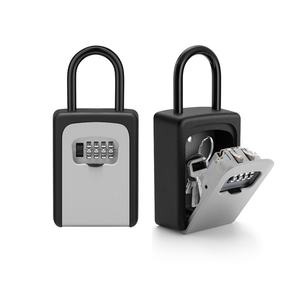 Pour <span class=keywords><strong>Amazon</strong></span> transfrontalier grand espace étanche antivol en métal serrure boîte <span class=keywords><strong>murale</strong></span> B & B extérieur mot de passe clé coffre-fort - Product Image 1