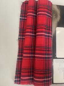 Bán buôn mềm mại thoải mái kẻ sọc vải cho 100% thống nhất sợi bông nhuộm vải flannel - Product Image 3