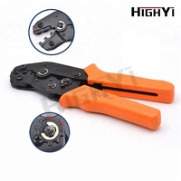 Herramientas de crimpado manual SN-0725/ SNA-0725 para terminales y conectores aislados de 0.5-2.5mm2, 22-14AWG